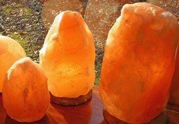 Lámpara de Sal del Himalaya