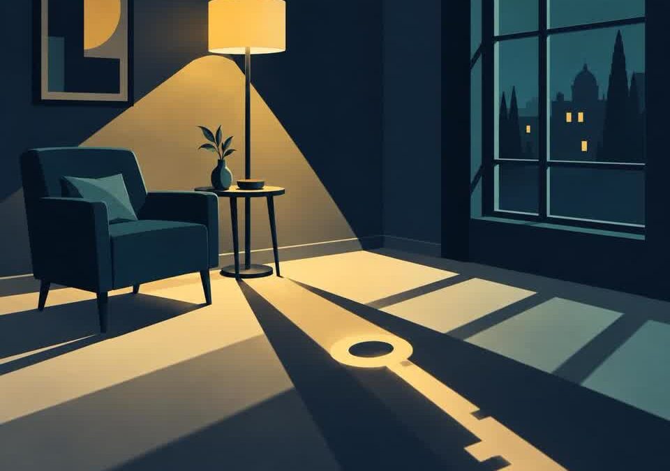 La habitación iluminada