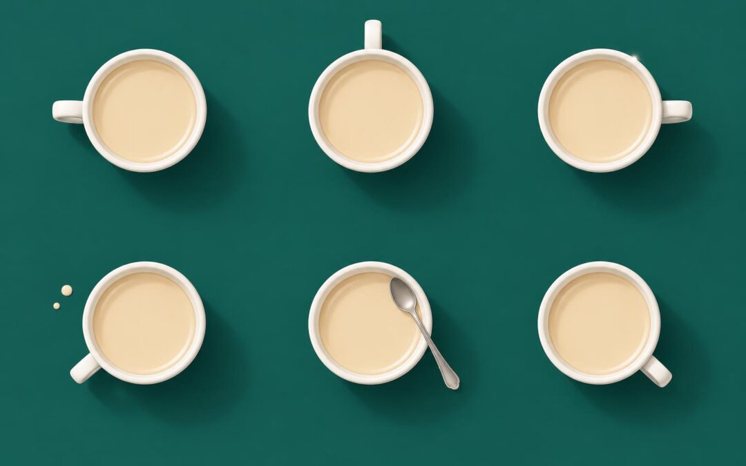 La taza templada: una pista a simple vista
